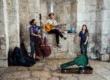 Street musicians in Jerusalem