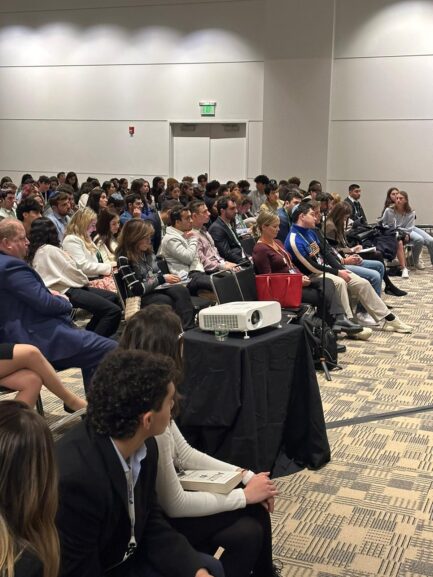 michael-oren-high-school students-town-hall