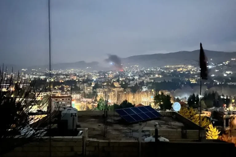 Lebanon reported Israeli airstrike in northeastern Lebanon’s Baalbek. March 23,2024