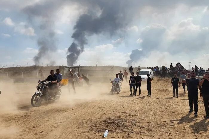 Hamas terrorist during October 7 massacre Geti