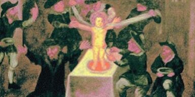 Fresco depicting blood libel at St Paul's Church in PolandWikipedia