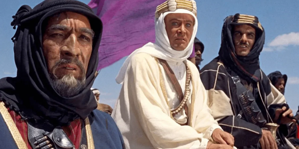 The film Lawrence of Arabia.public domain