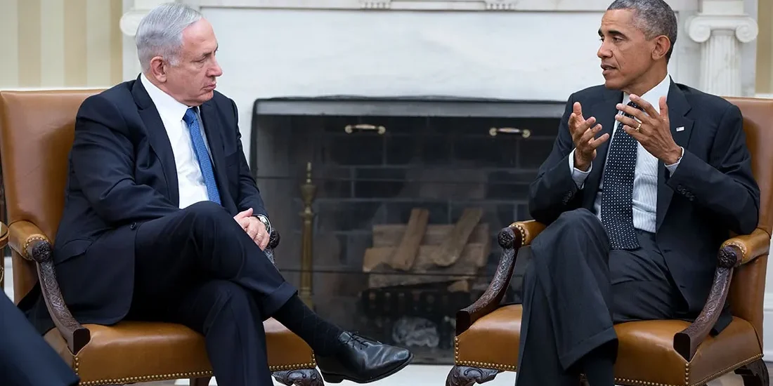 President Barack Obama meets with Prime Minister Benjamin Netanyahu of Israel in the Oval Office Official White House Photo