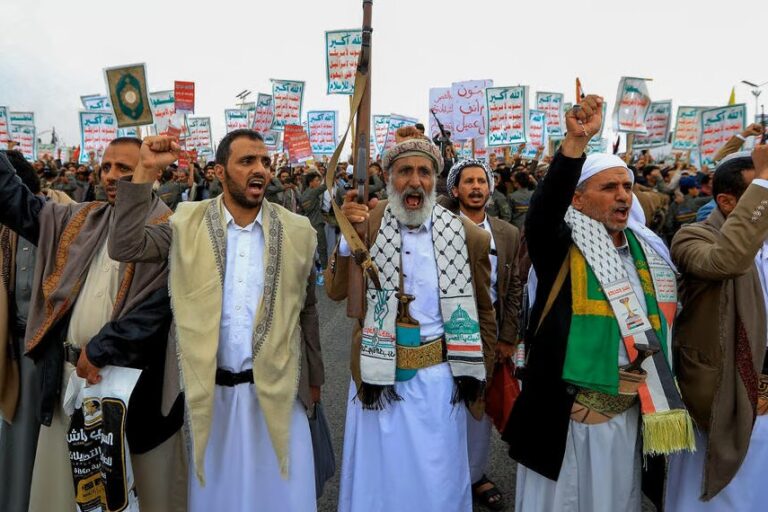 Houthi rebels in Yemen PhotoMohammed Huwais AFP