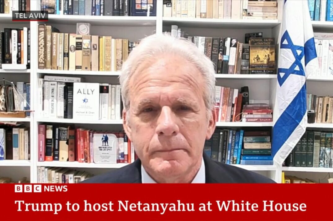 Michael Oren Appears on BBC World News