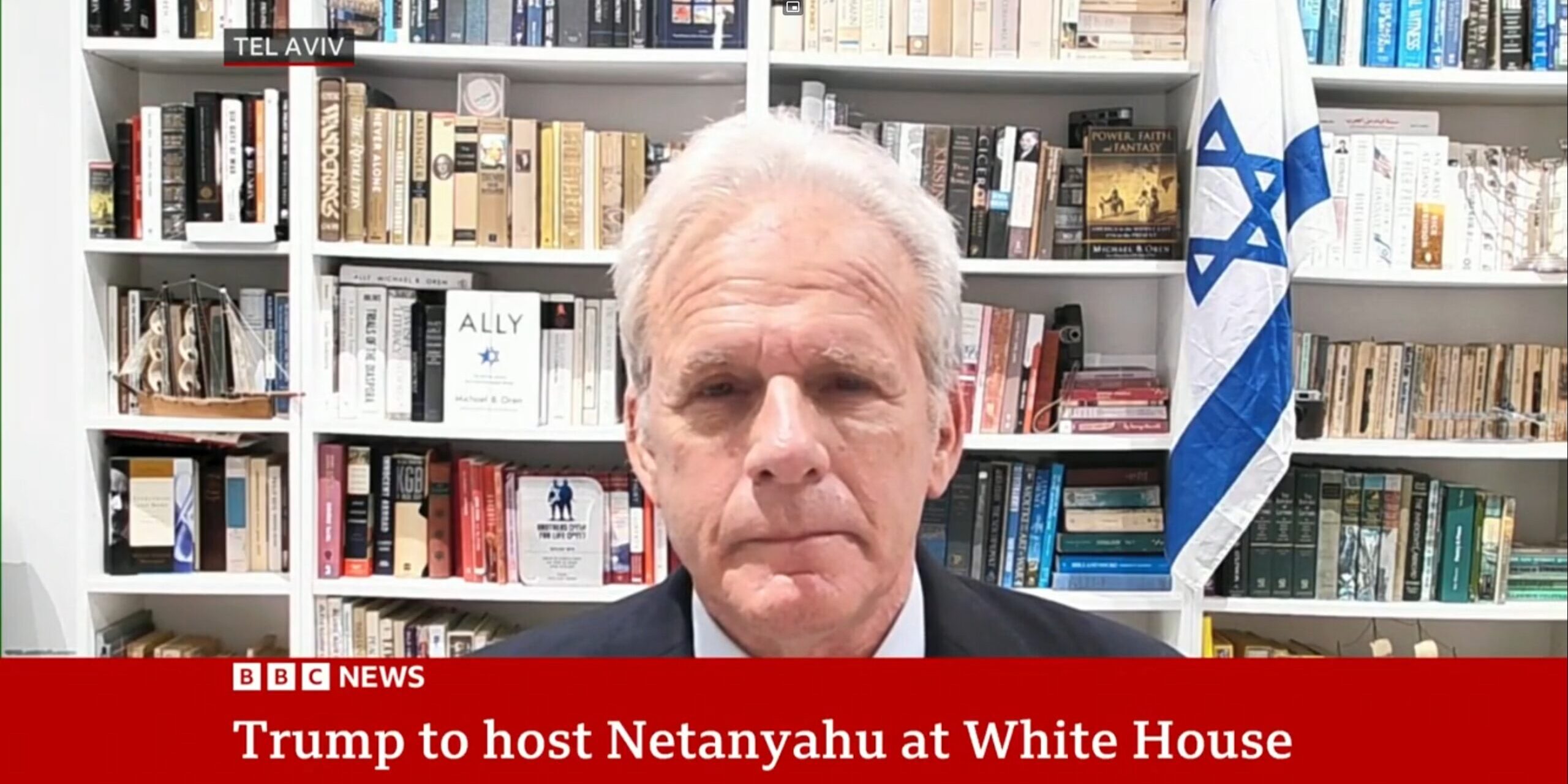 Michael Oren Appears on BBC World News