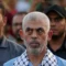 Yahya Sinwar attends a rally in support of Jerusalem’s al Aqsa mosque in Gaza City on October 1, 2022. Mahmud Hams AFP via Getty Images