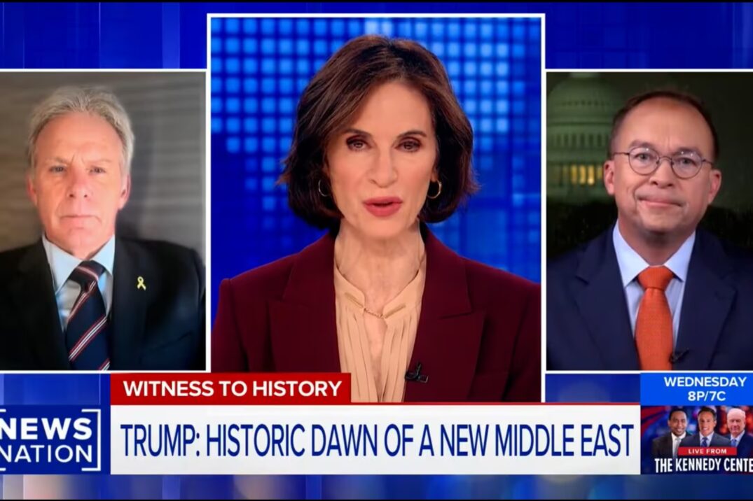 Michael Oren Appears Elizabeth Vargas Reports