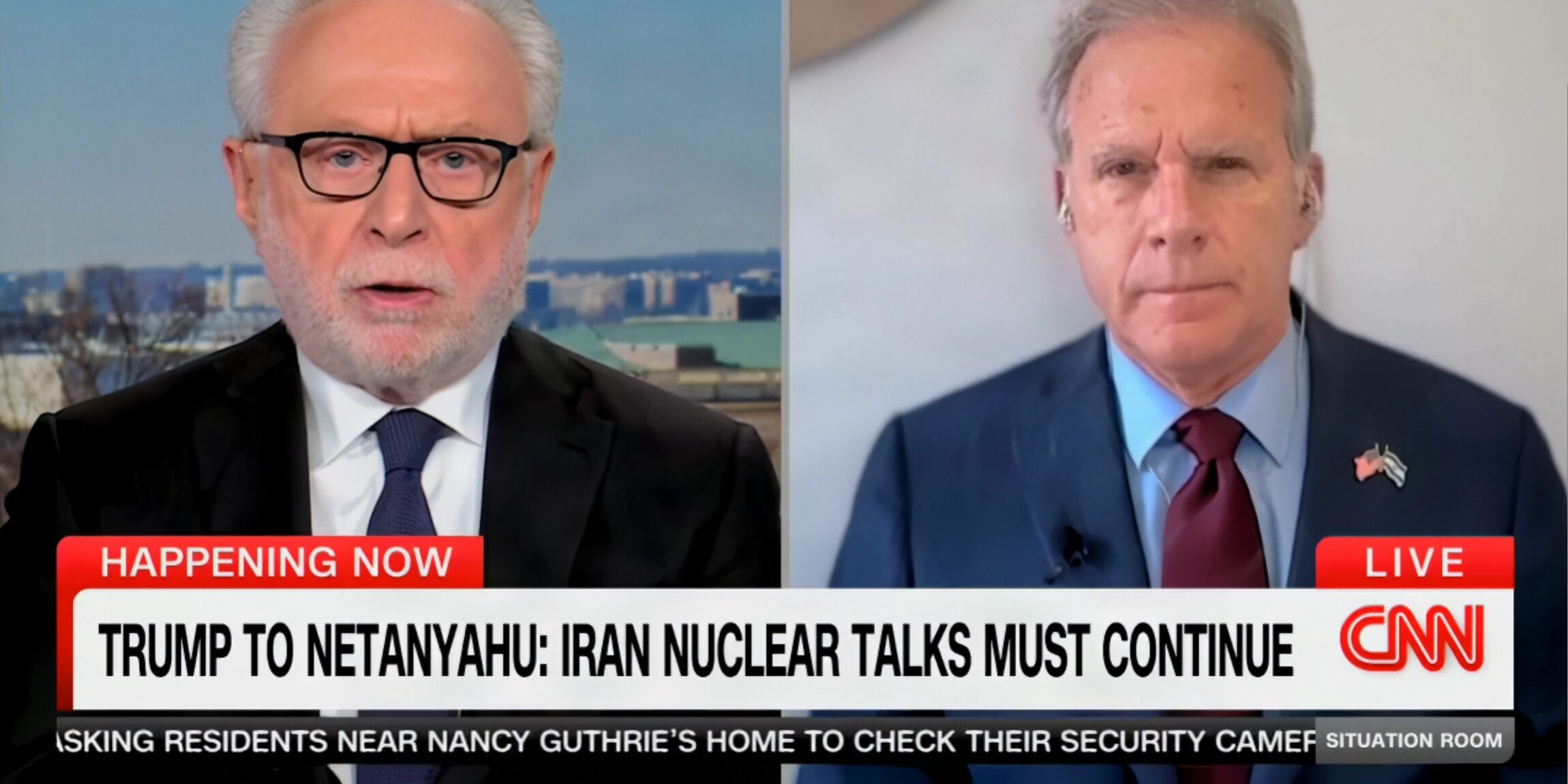 Michael Oren Appears on CNN The Situation Room