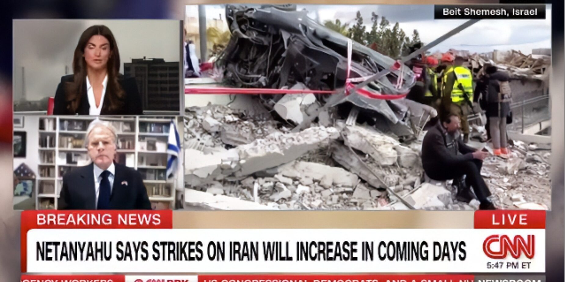 Michael Oren Appears on CNN Special Coverage Kaitlan Collins Michael Oren Appears on CNN Special Coverage Kaitlan Collins