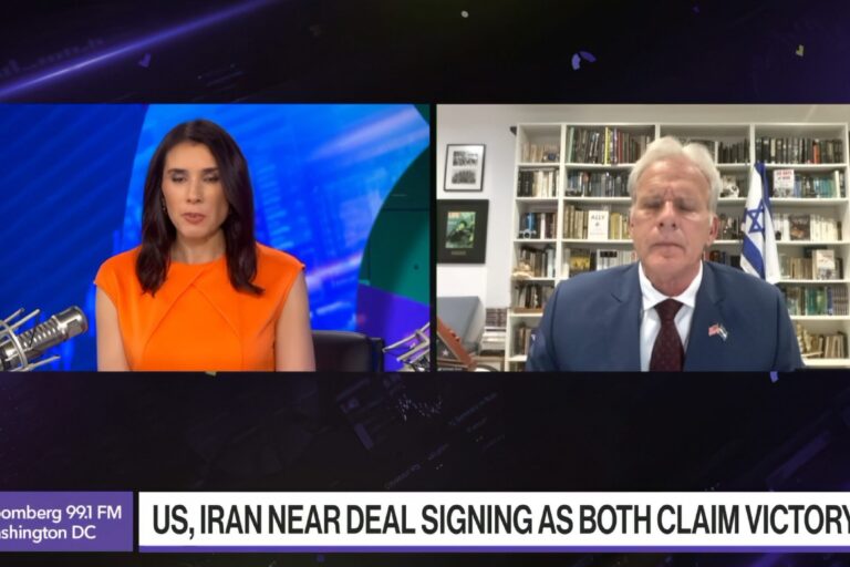 Michael Oren Appears on Bloomberg Balance of Power