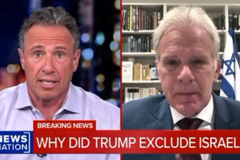 Michael Oren Appears on Newsnation’s Cuomo