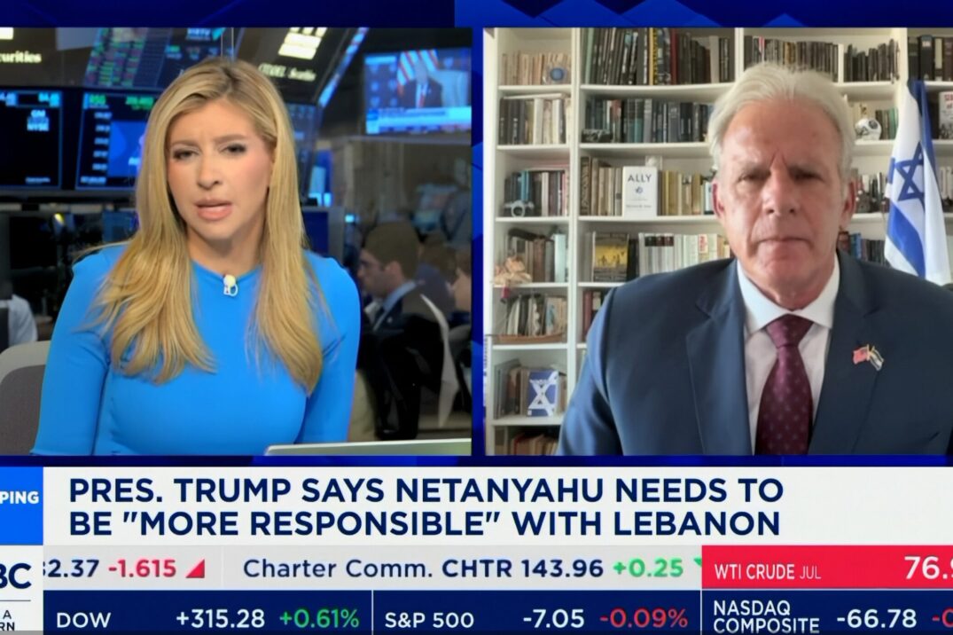 Michael Oren Appears on Squawk on the Street